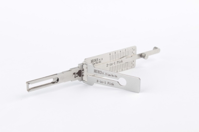 Original Lishi 2-in-1 Pick Decoder Tool HU83-AG PEOGEOT