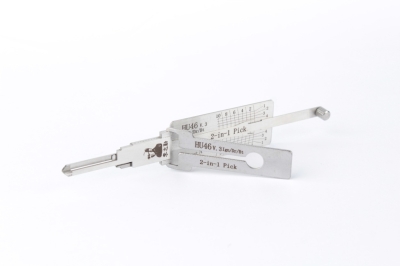 Original Lishi 2-in-1 Pick Decoder Tool HU46+ OPEL Holden ASTRA Ignition Type